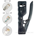 CAT7 CAT5 / 6 RJ45 Ferramenta de Crimping Crimper para 6P / 8P